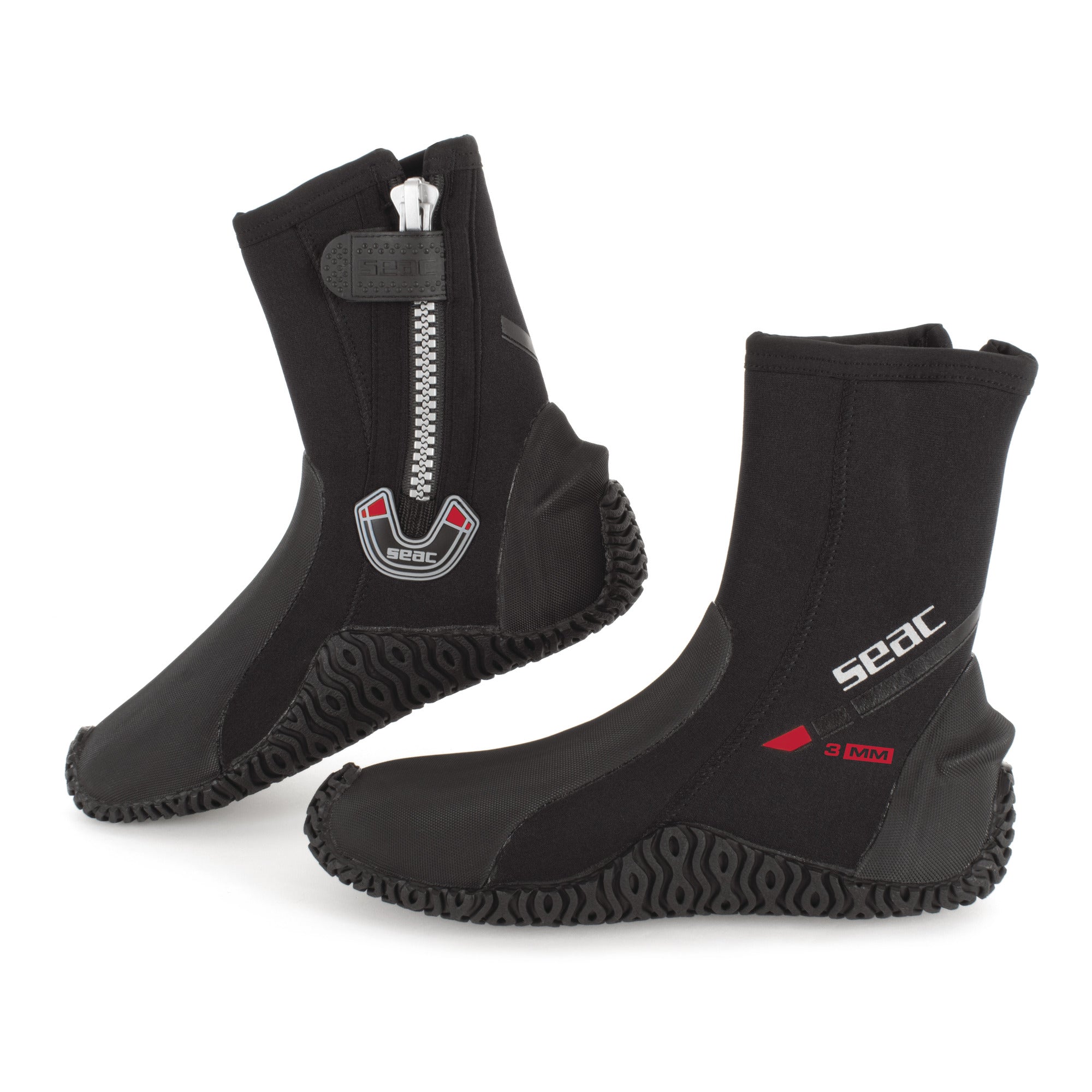SEAC Basic Hd Diving Boots With Zip 3 Mm