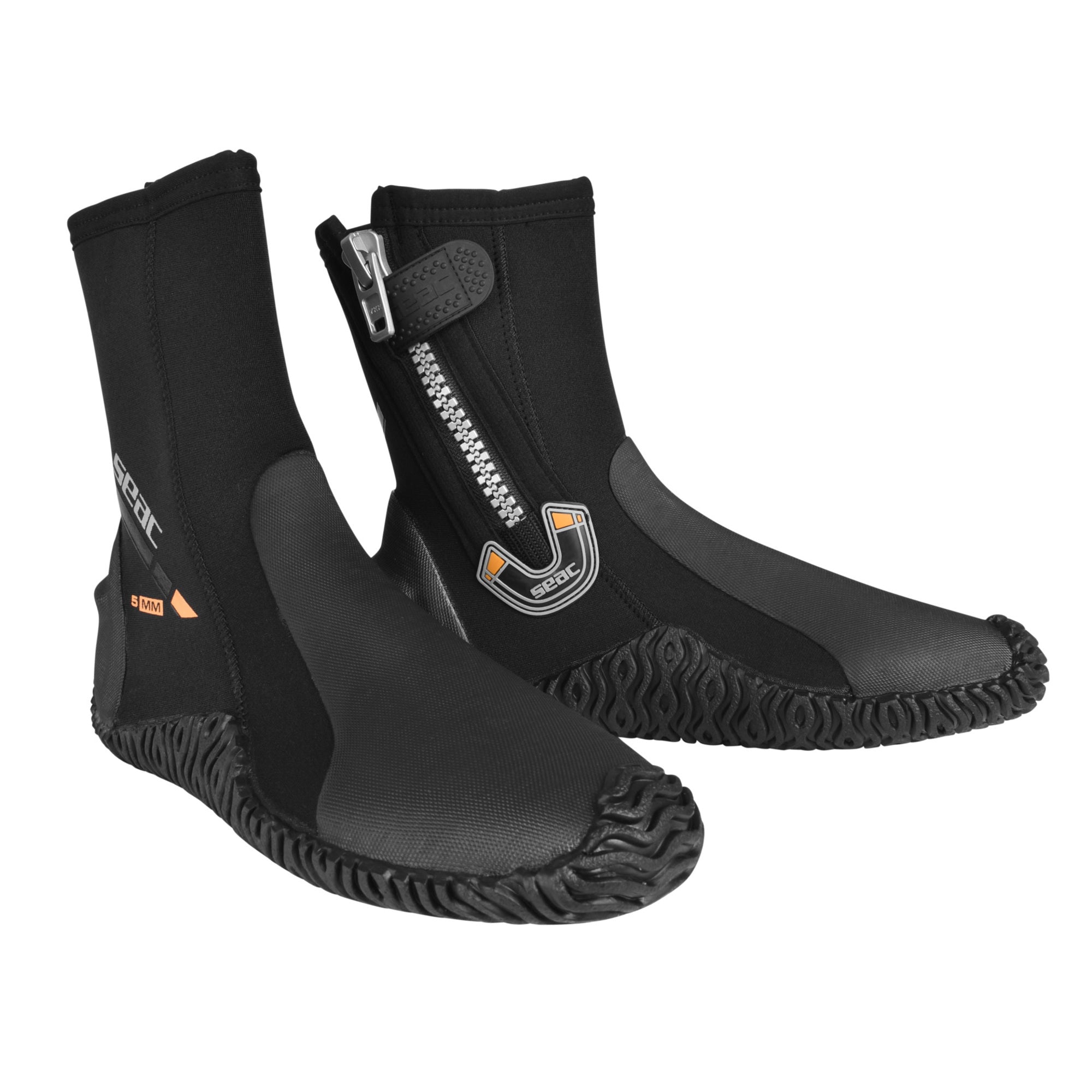 SEAC Socks  Basic Hd W/Zip . 5 Mm Xxs