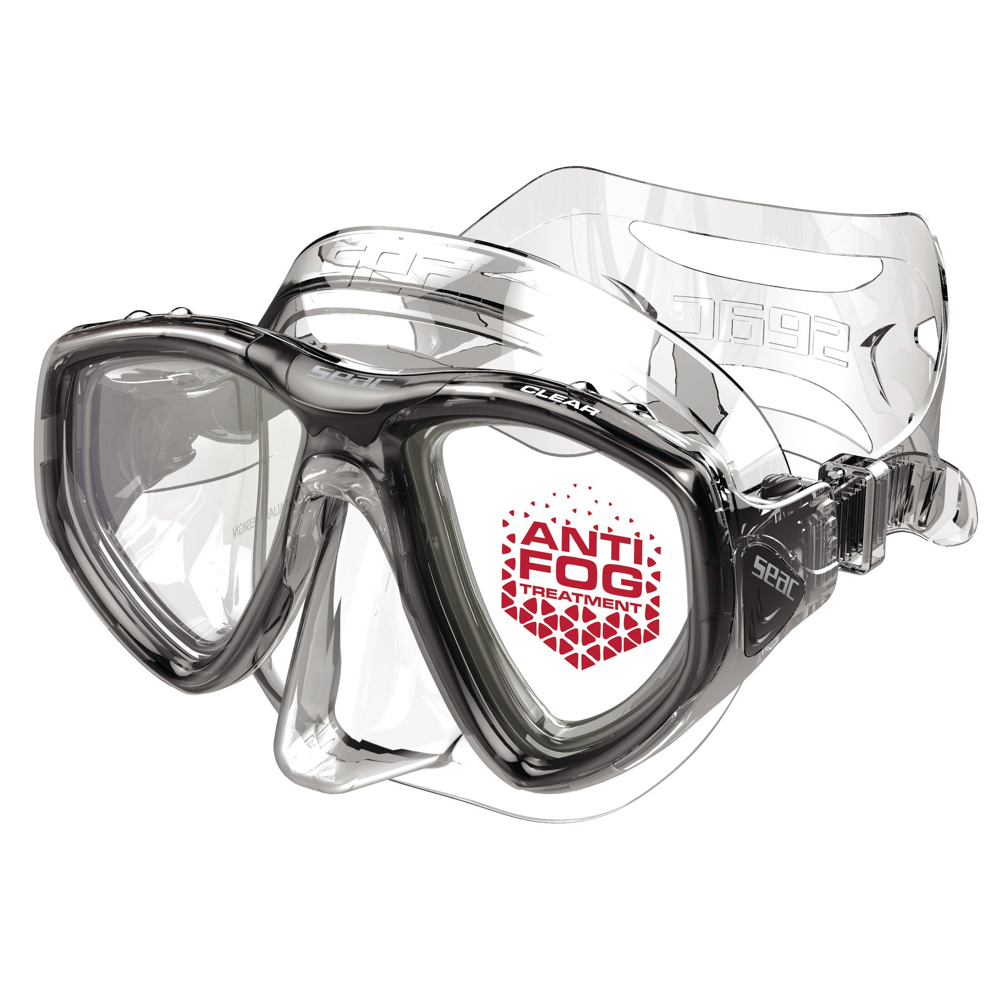 SEAC Clear Antifog Mask S/Kl Transparent