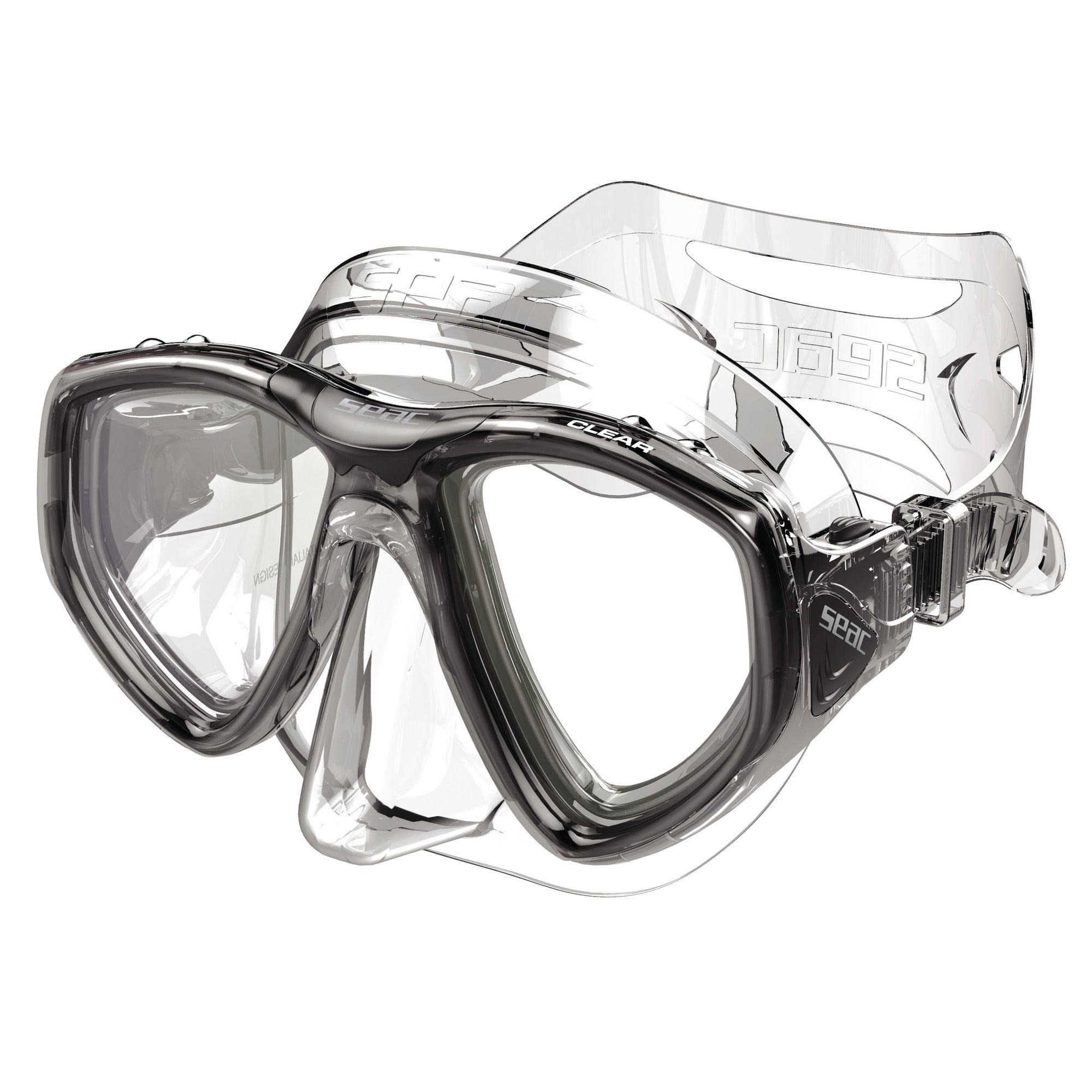 SEAC Clear Antifog Mask S/Kl Transparent