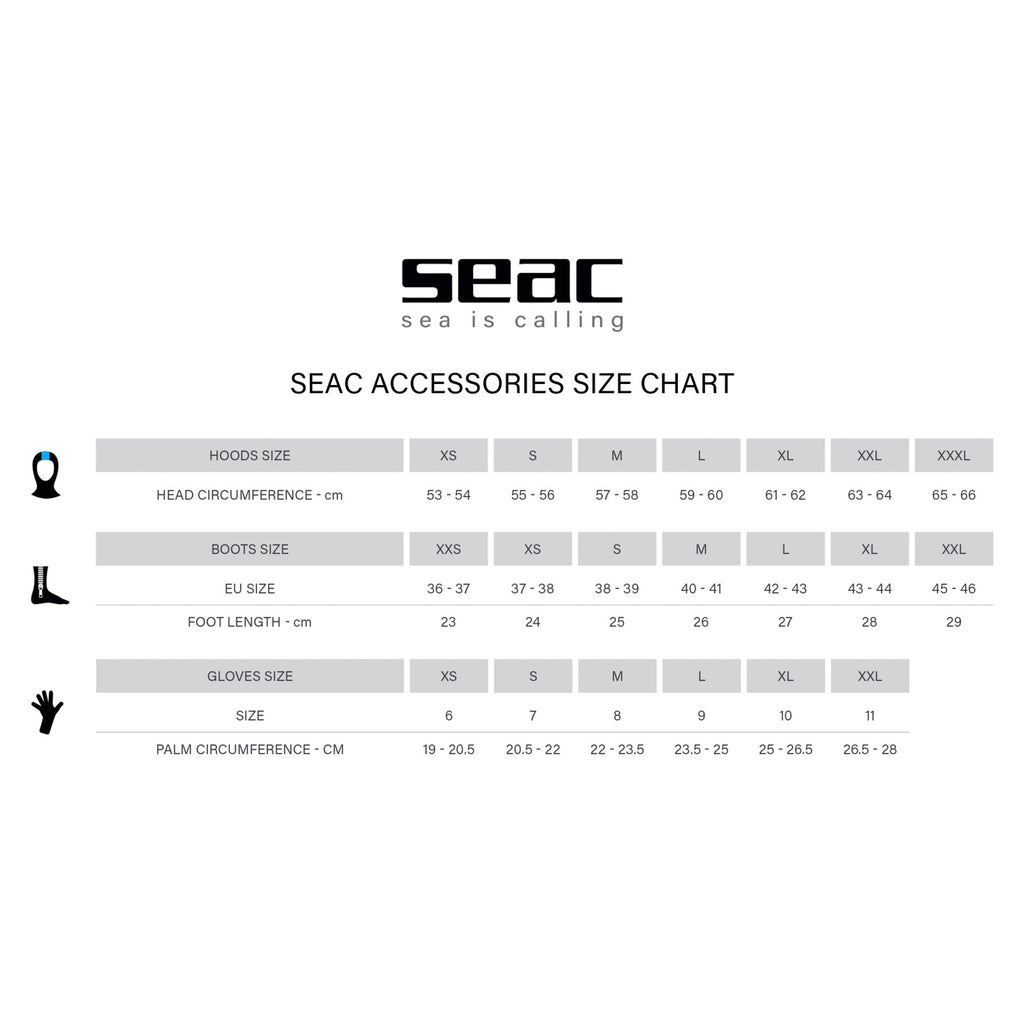 SEAC Gloves  Comfort 3Mm Xxs