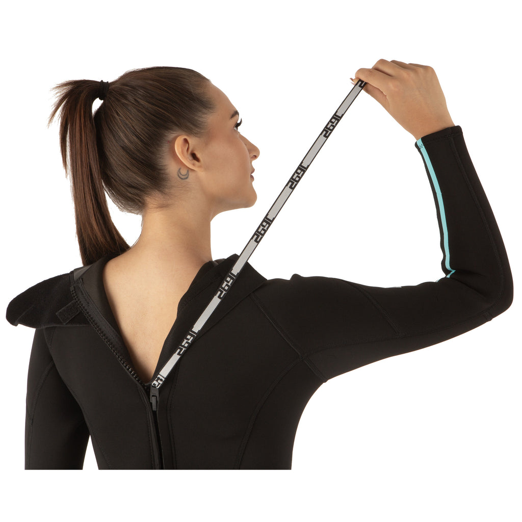 SEAC Feel-S Black/L.Blue One-Piece Lady 3