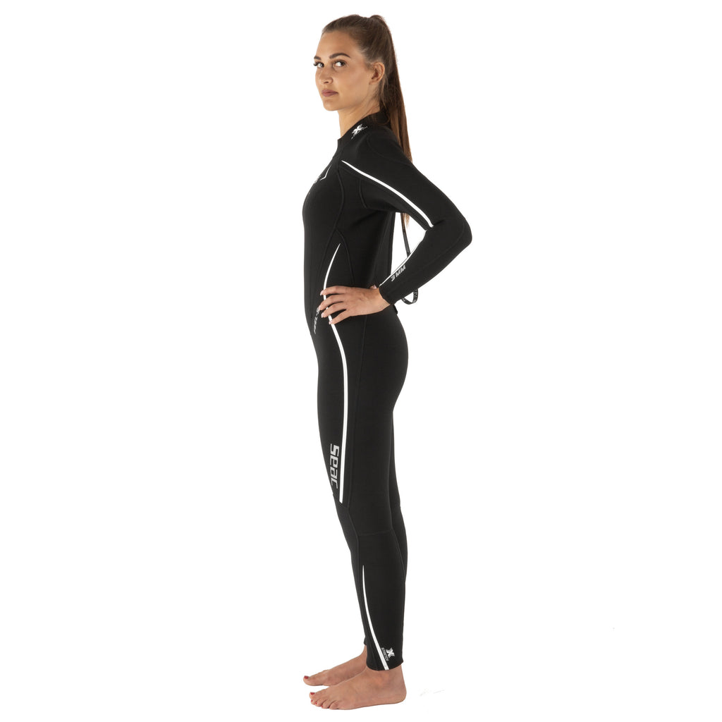 SEAC Feel-S Black/Silver One-Piece Lady 3