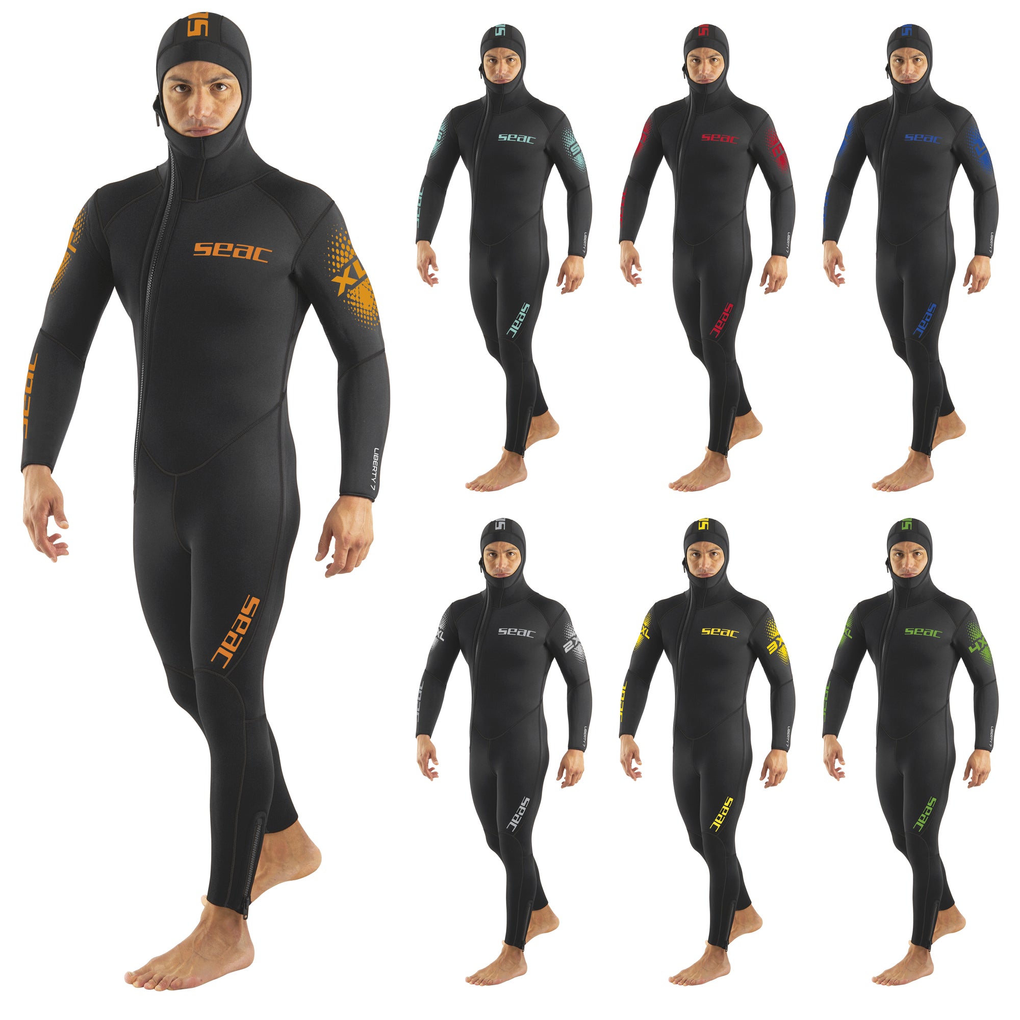 SEAC Wetsuit  Liberty Man 7 Mm