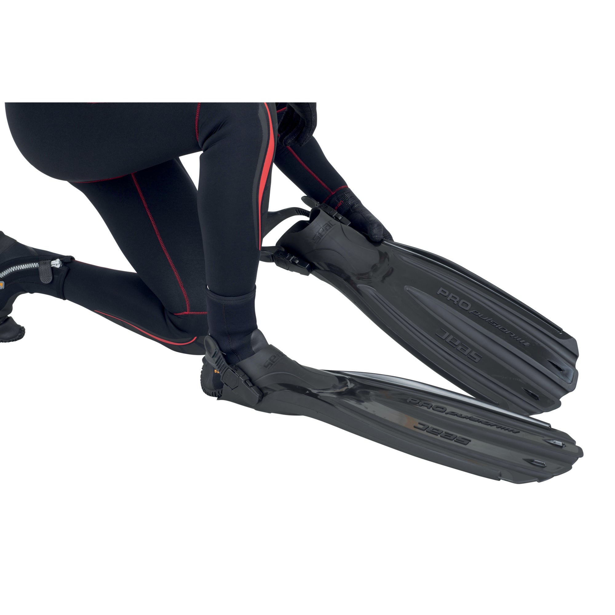 SEAC Open Heel Fin Propulsion