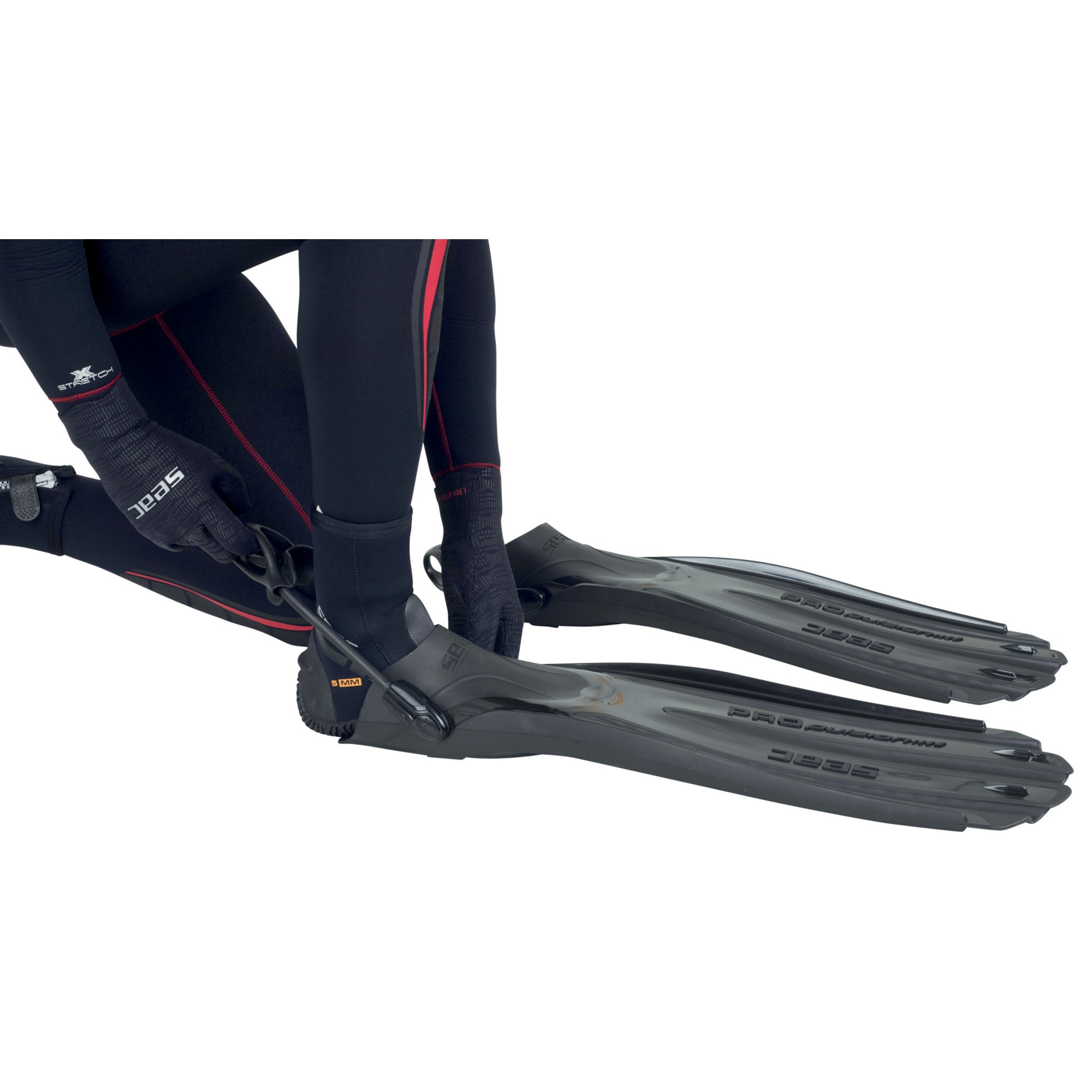 SEAC Open Heel Fin Propulsion S