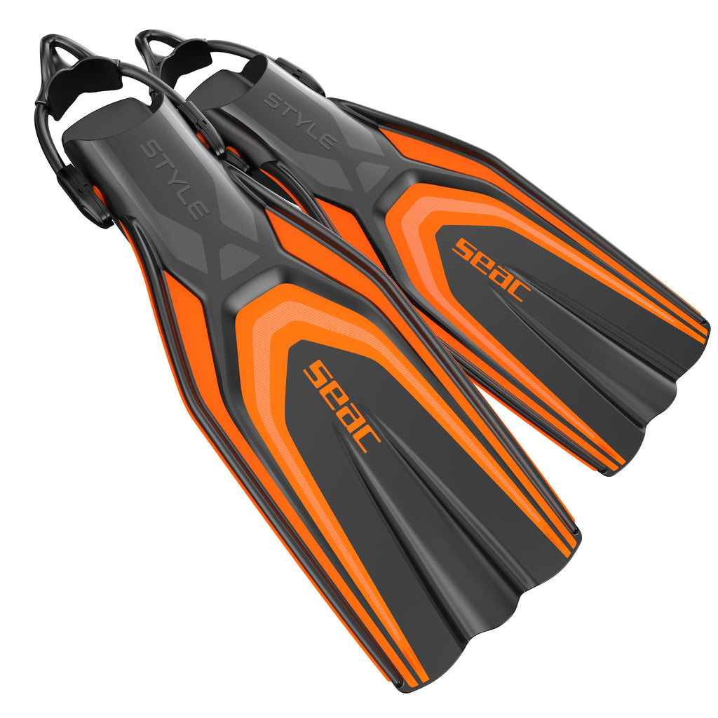 SEAC Open Heel Fin Style Sling Strap