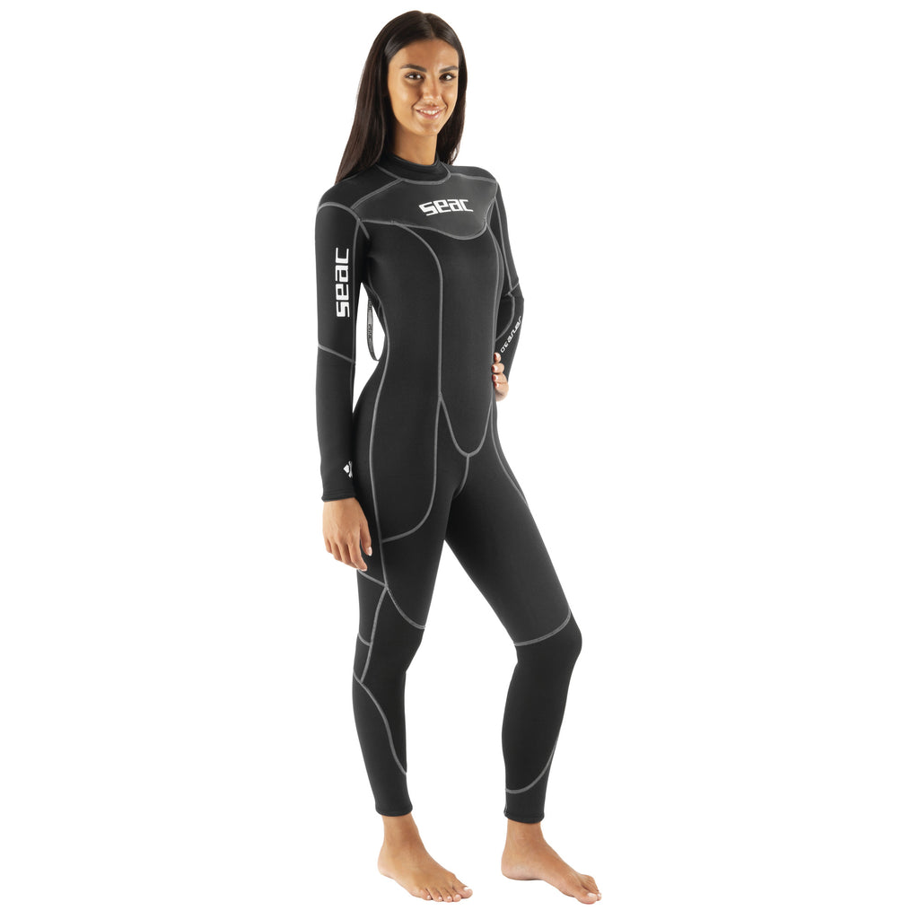 SEAC Wetsuit  Sense Black Lady 3 Mm