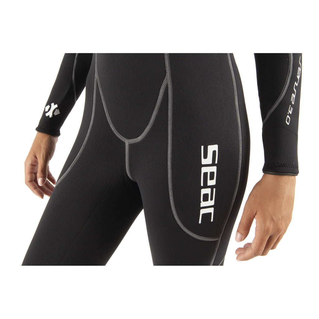 SEAC Wetsuit  Sense Black Lady 3 Mm